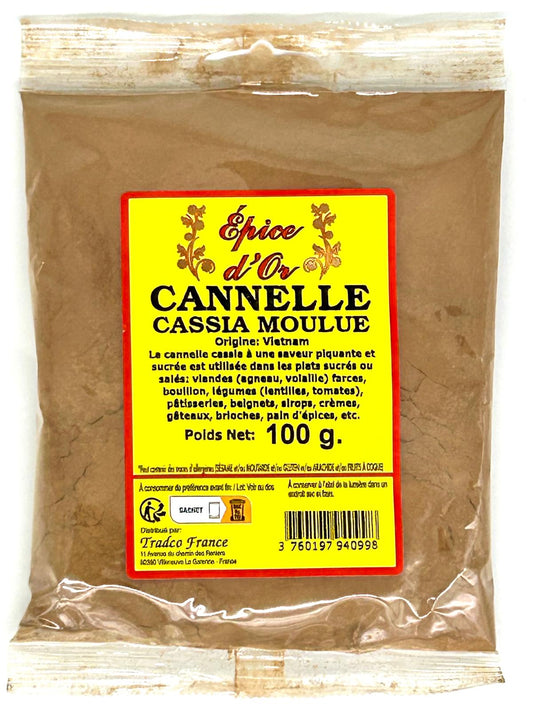 Cannelle cassia moulue
