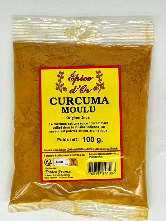 Curcuma moulu
