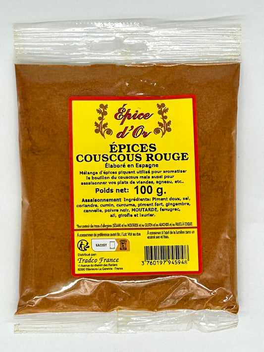 Epices couscous rouge