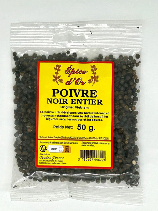 Poivre noir entier