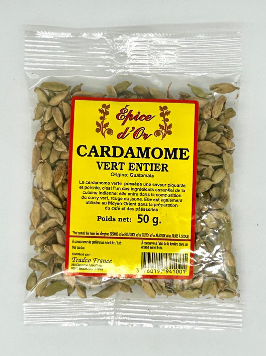 Cardamome vert entier