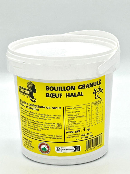 Bouillon granulé de bœuf halal 1kg