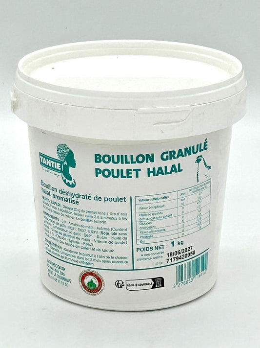 Bouillon granulé poulet halal 1kg