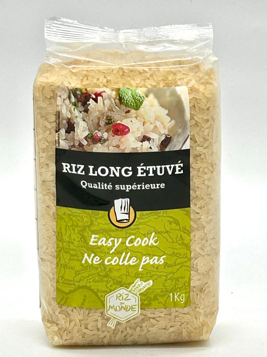 Riz Du Monde : Riz Long Etuvé 1kg
