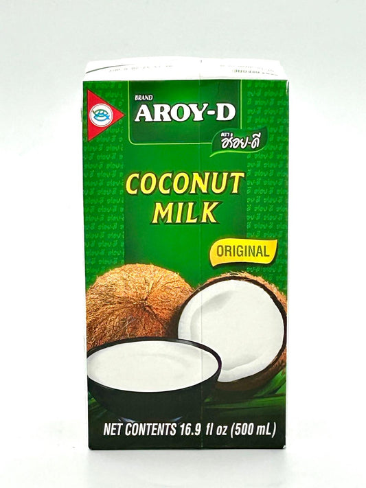 Lait de coco Aroy-D: brique de 500ml