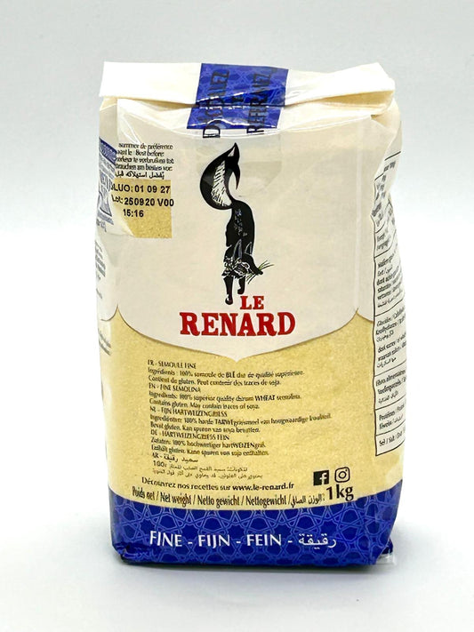 Semoule Fine le Renard 1kg