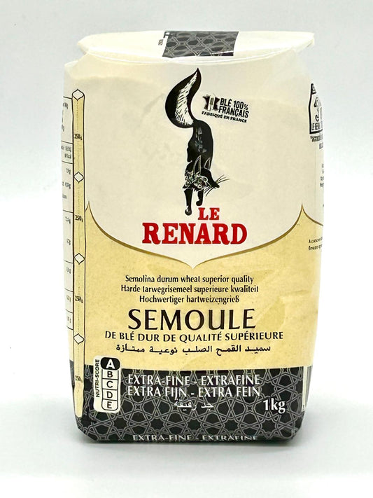 Semoule extra Fine Le Renard 1kg