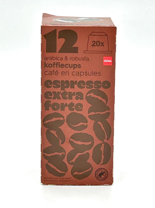 Café en capsule extra forte x20 sachets