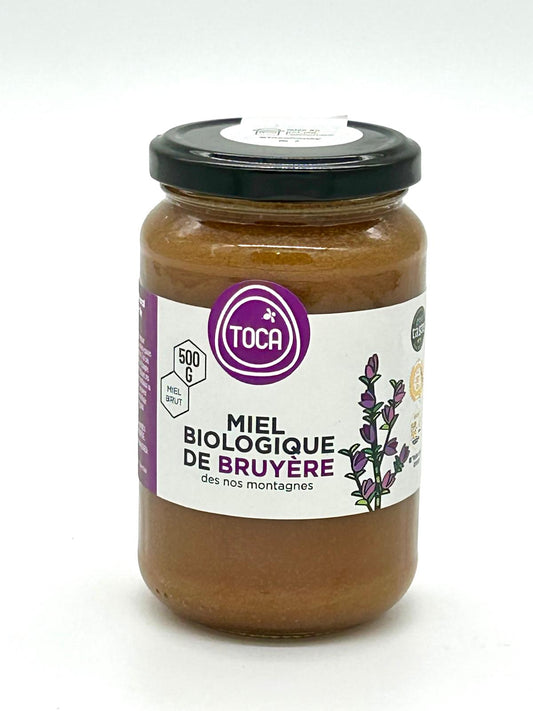 Miel bio de Bruyère 500g