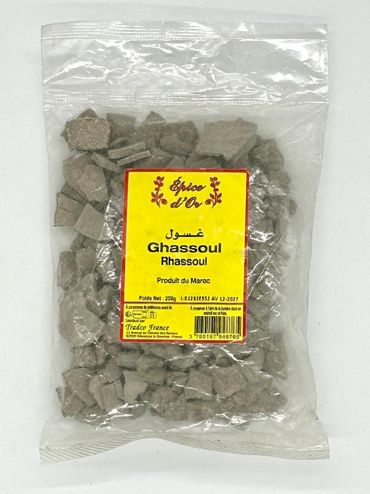 Ghassoul (argile noire)