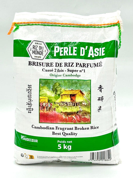 Brisure de riz parfumé cassé 2 fois  5kg