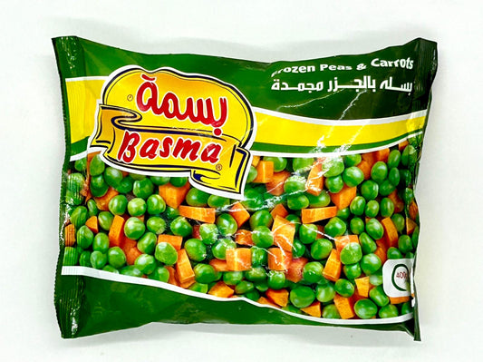 Petit pois & Carotte Surgelés Basma 400g