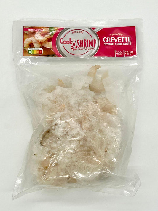 Crevette Décortiquée Blanche Congelée 300g
