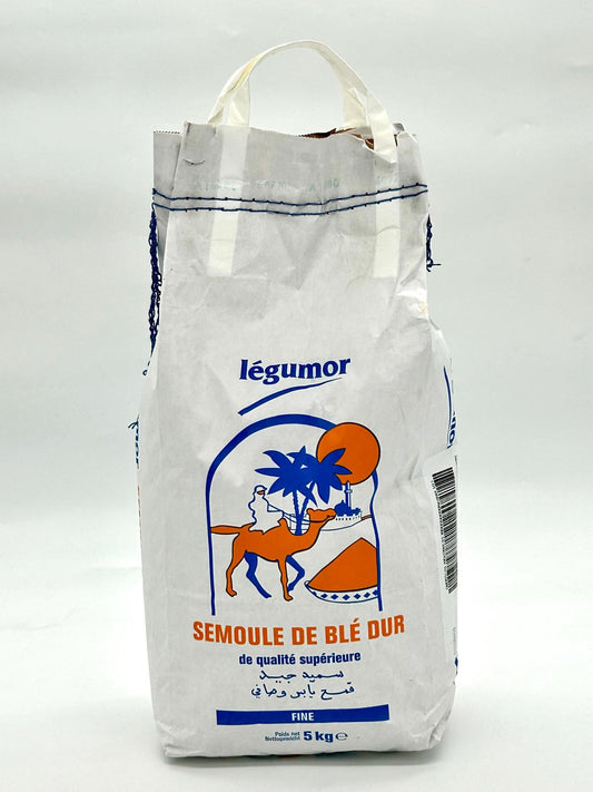 Semoule de Blé Dur Fine Légumor 5kg