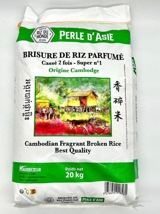 Brisure de Riz Parfumé Cassé 2 fois 20kg