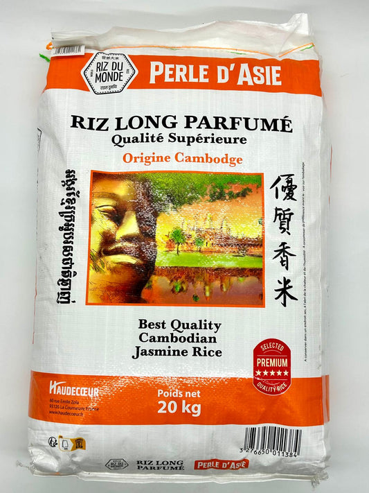 Riz Long Parfumé  Perle d'Asie 20kg