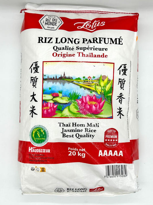 Riz Long Parfumé  Lotus 20kg